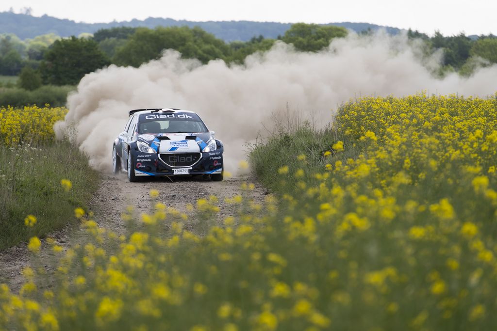 Det bliver anderledes hastighedsprøver, som møder Kenneth Madsen og Mette Felthaus ved lørdagens Rally Aalborg
(Foto: Jokum Tord Larsen)
